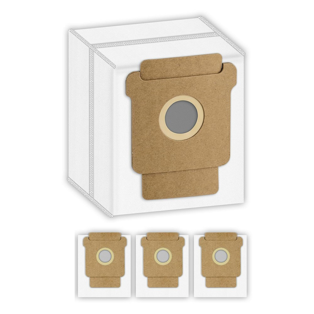 4Pcs Dust Bags for iRobot Roomba 105 Combo / 205 Dustcompactor / Plus 405 Combo / Plus 505 Combo Non Woven Fabric Vacuum Cleaner Replacement — product view 1