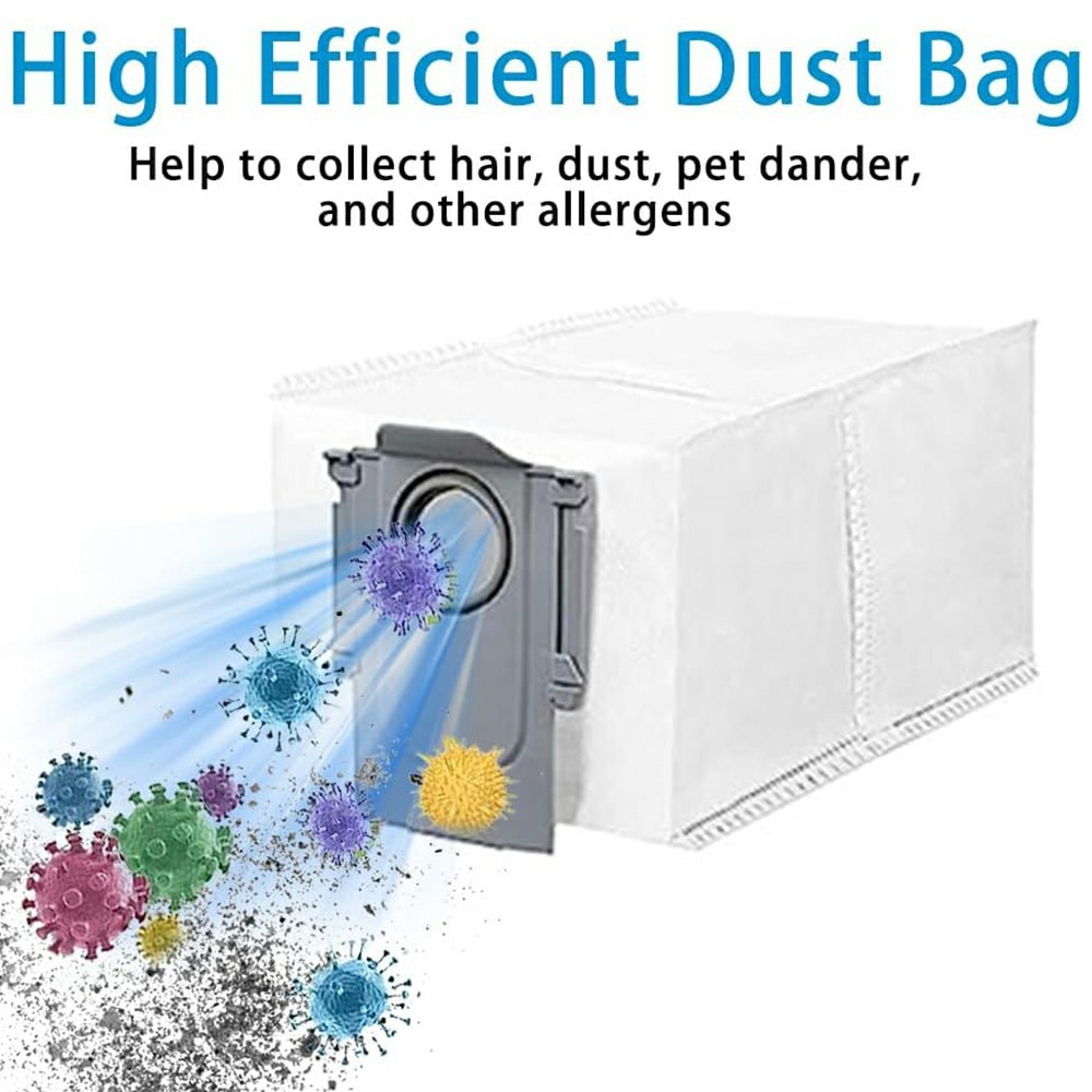 Dust Bags For Roborock T7S / T7S+ / G20 / G10 / G10S / G10S Pro / G10S Pure / S7 / S7 Max / S70 / S75 Robot Vacuum Cleaner Accessories — product view 2