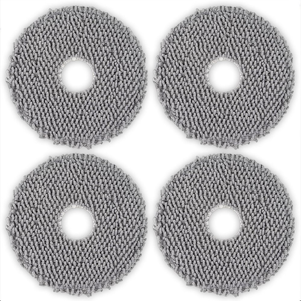 JUNSUNMAY 4Pcs For iRobot Roomba Plus 505 Combo / 405 Combo Washable Mop Pads Robot Vacuum Replacement Part — product view 1