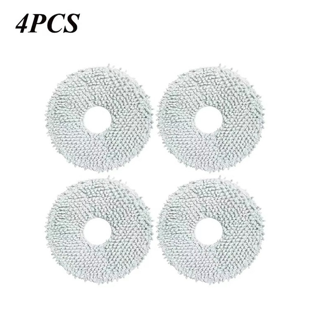 4Pcs Replacement Mop Pad for Xiaomi Robot Vacuum X10+ / X20+ / X10 / X20 Floor Cleaning Accessories — product view 1