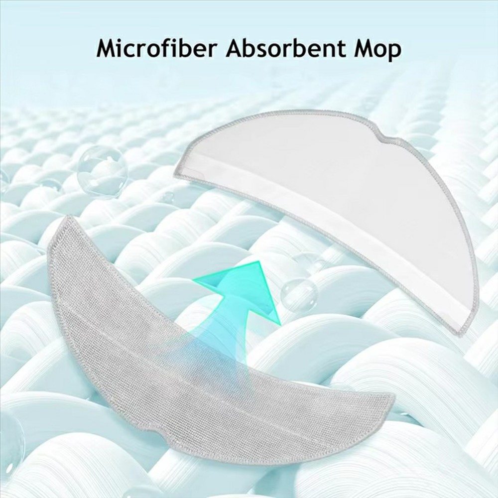 For Roborock Q7 M5 / Q7 M5+ / Q7 TF / Q7 TF+ Mop Cloth Vacuum Cleaner Dust Removal Floor Cleaning Pad — product view 3