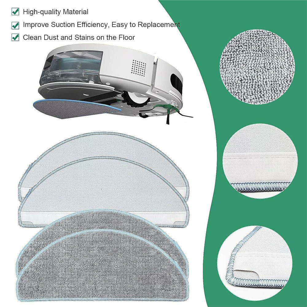 For Xiaomi Mijia 3C Ultra / iRobot Roomba 105 Combo / iRobot Y01420 / iRobot 00120 / iRobot 00110 Vacuum Cleaner Replacement Mop Cloth — product view 2