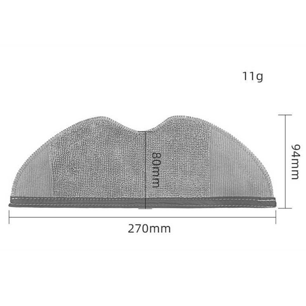 For Xiaomi Robot Vacuum E5 C108 Replacement Cloth Mop Wipes Rag Cleaning Cloth — product view 5