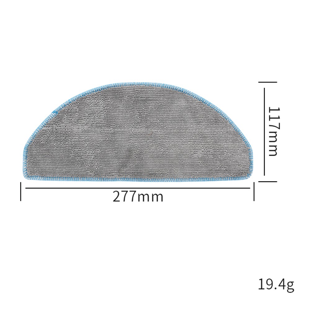 Sweeping Robot Rag for Xiaomi Mijia 3C Ultra / iRobot Roomba 105 Combo / Eufy L50 Replacement Cleaning Cloth — product view 6