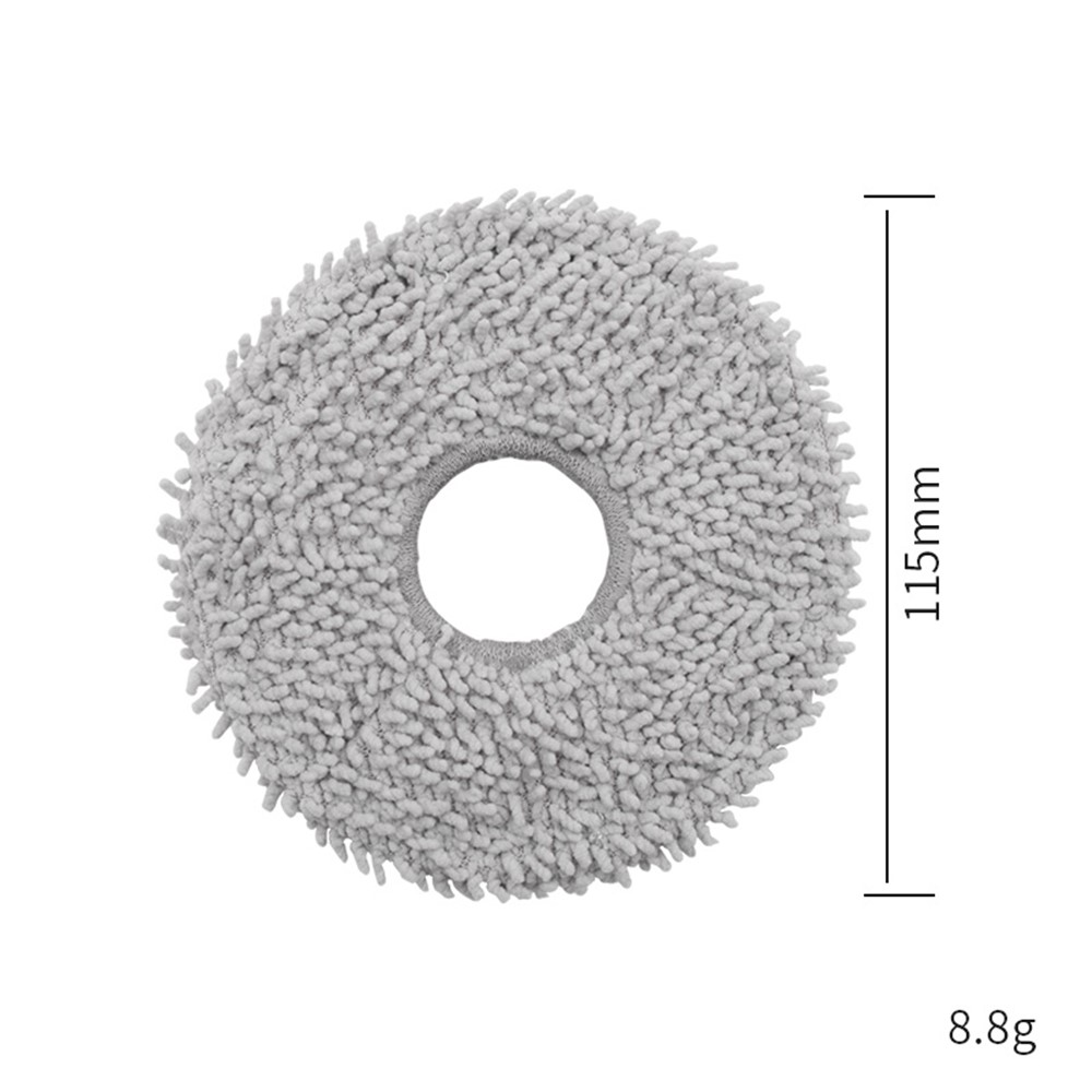 2Pcs for Ecovacs DEEBOT X5 OMNI / X5 PRO Sweeping Robot Mopping Rag Replacement Cleaning Cloth — product view 7