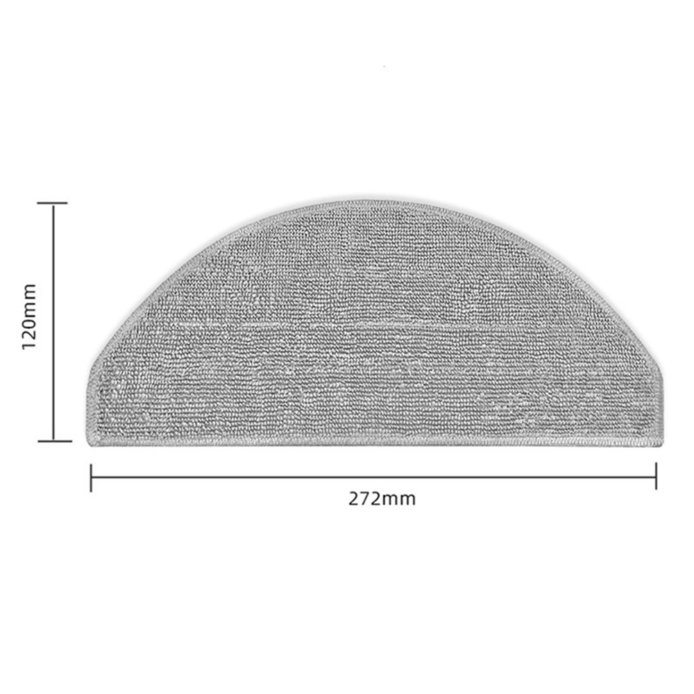 2Pcs Accessories Mop Cloth for Xiaomi Mijia 3C Ultra / Roomba 105 Combo / Essential / Y0140 / Y01420 Robot Vacuum Cleaner Duster Cloth Replacement Parts — product view 5