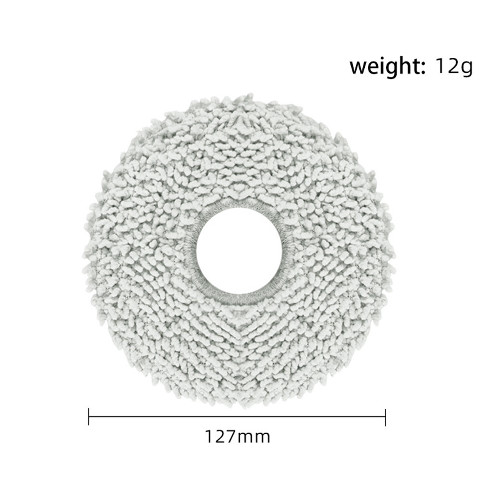 Chemical Fiber Thick Mop Cloth For Roborock P10 / P10 Pro / P10S Pro / P10S Pro+ / Dreame S10 / S10 Pro / S10+ / S10 Pro+ Vacuum Cleaner Spare Part — product view 3