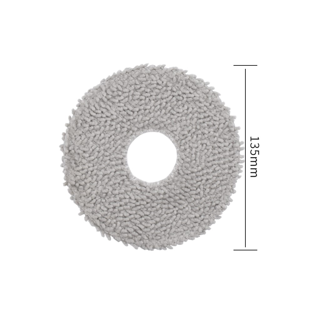 2Pcs Mop Cloth for Roborock P10 / P10 Pro / P10S Pro / P10S Pro+ / Dreame S10 / S10 Pro / S10+ / S10 Pro+ Robot Vacuum Cleaner — product view 6