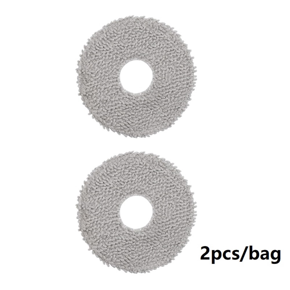 2Pcs Mop Cloth for Dreame S10 / S10 Pro / X10 / W10S / W10S Pro / Roborock P10 / P10 Pro / V20 Vacuum Cleaner Robot Replacement Parts — product view 1