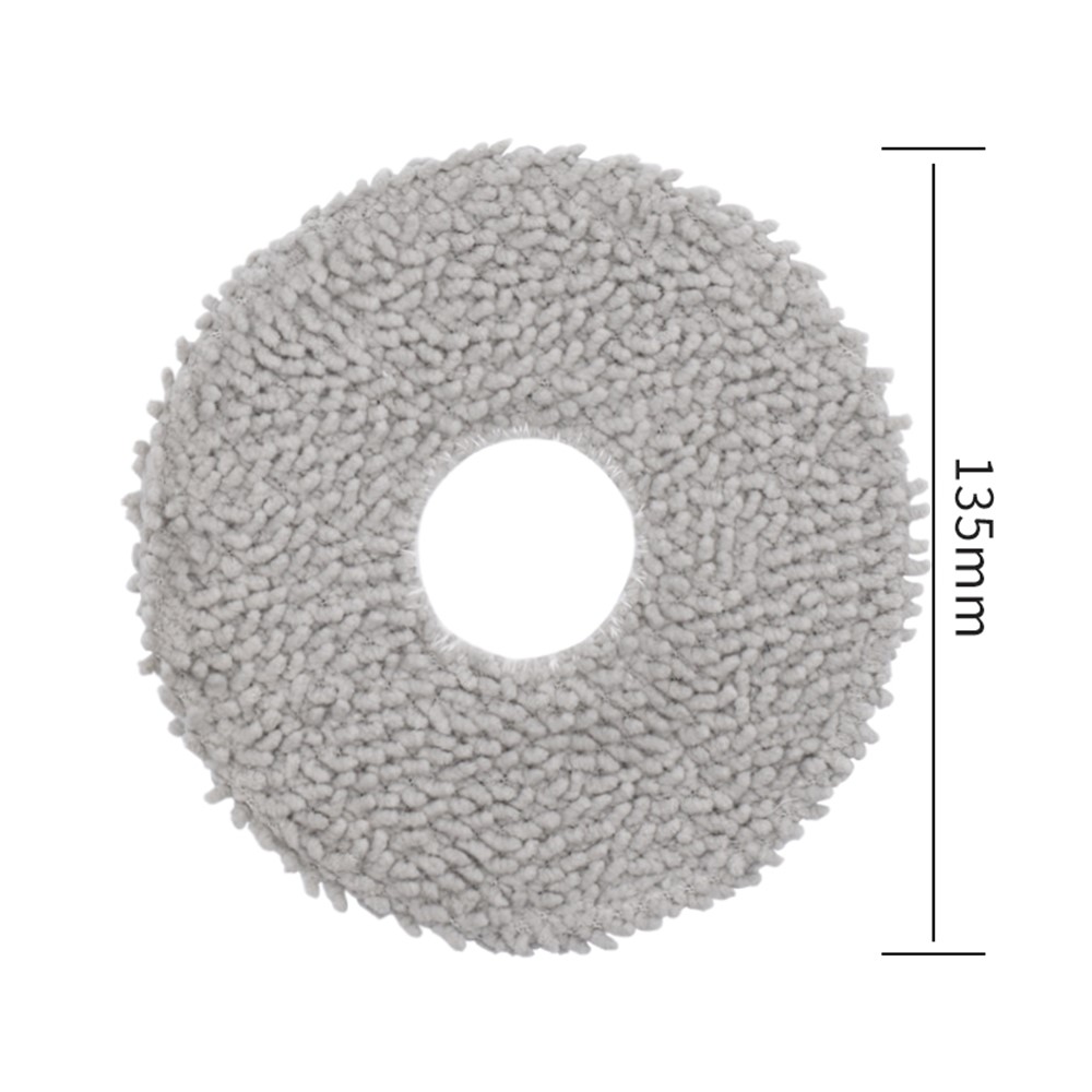 2Pcs Mop Cloth for Dreame S10 / S10 Pro / X10 / W10S / W10S Pro / Roborock P10 / P10 Pro / V20 Vacuum Cleaner Robot Replacement Parts — product view 7