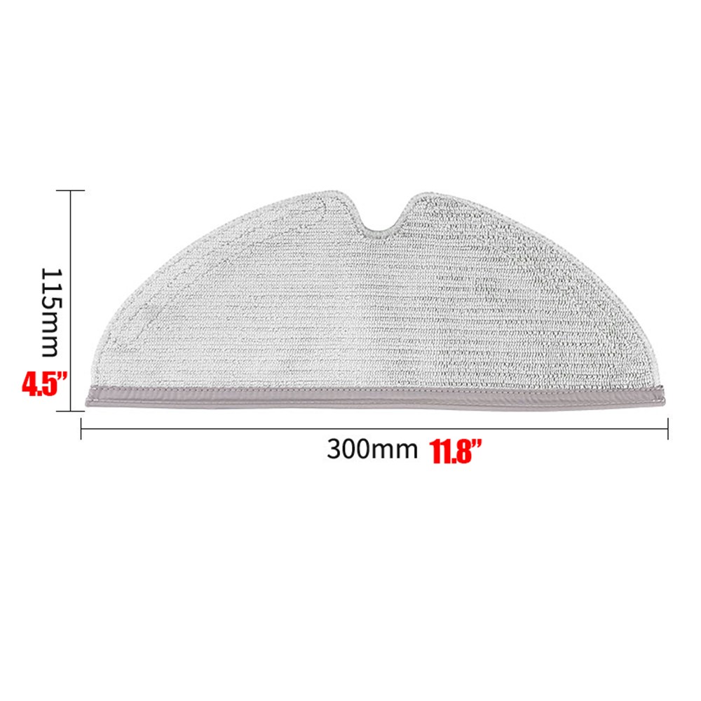 2Pcs For Roborock Q8 Max / Q5 Pro / Q8 Max+ / S50 / S60 / T6 / T7 / S5 Max / Q7 Robot Vacuum Cleaner Replacement Parts Mop Pads Cleaning Cloth — product view 7
