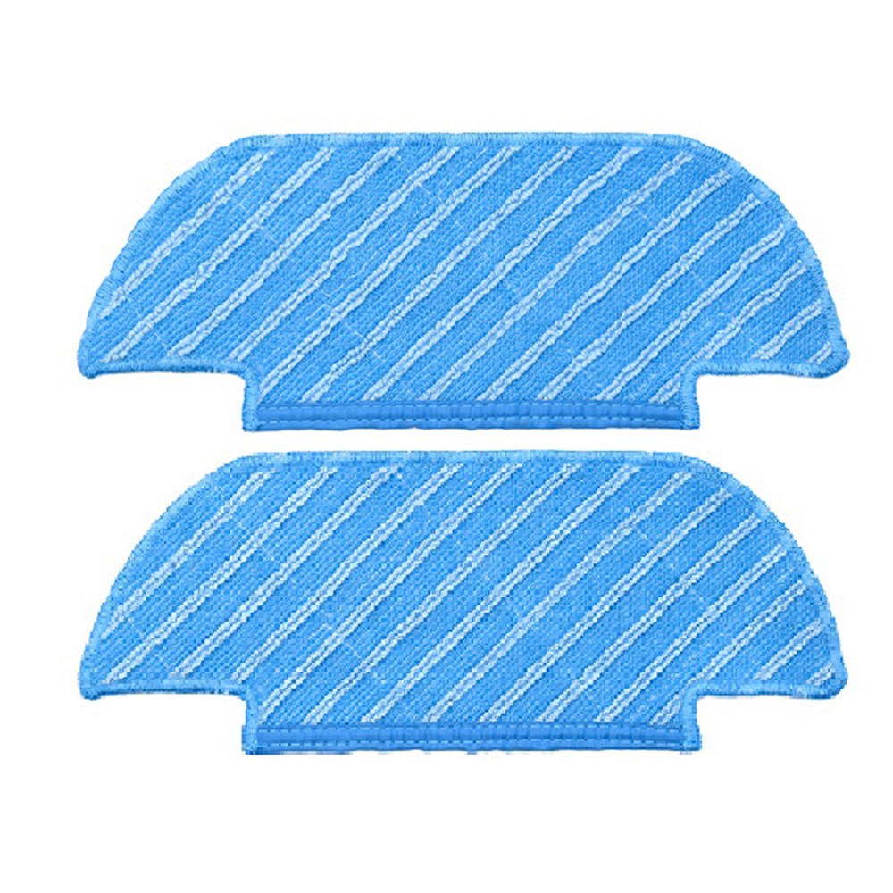 2Pcs / Set Washable Mop Cloth for Ecovacs Deebot DK35 / DK33 Vacuum Cleaner Replacement Parts Duster Cloth — product view 1