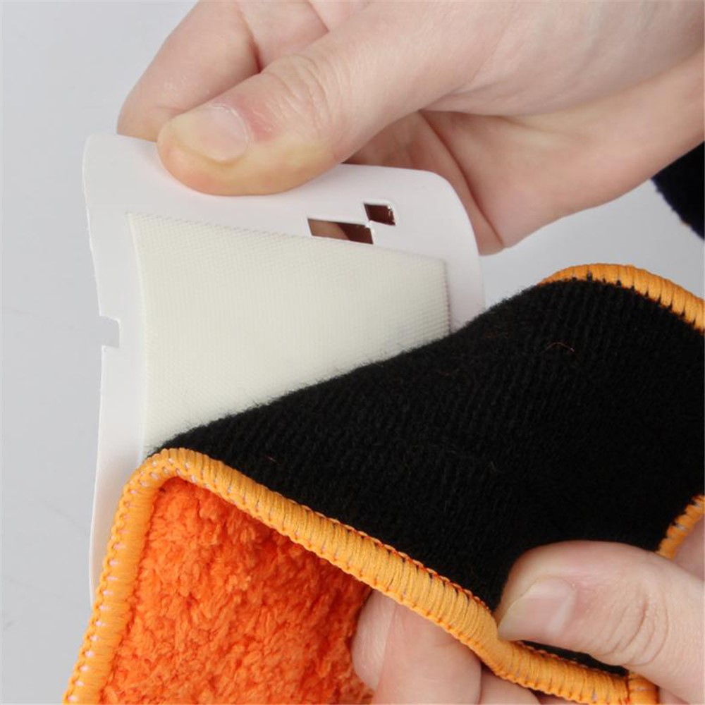 Washable Mopping Pad Sweeping Pad Cloth Replacement for iRobot Braava Jet 240/241 Robot - Dark Orange — product view 2
