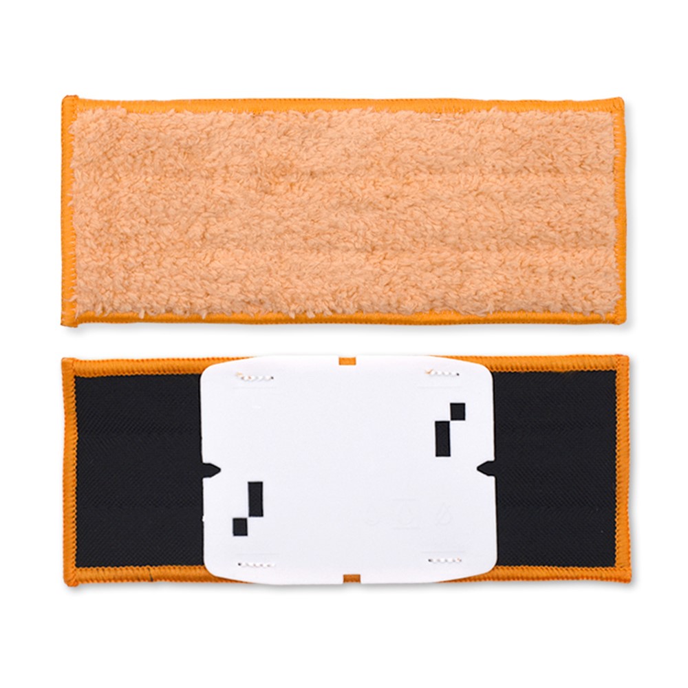 Washable Mopping Pad Sweeping Pad Cloth Replacement for iRobot Braava Jet 240/241 Robot - Light Orange — product view 1