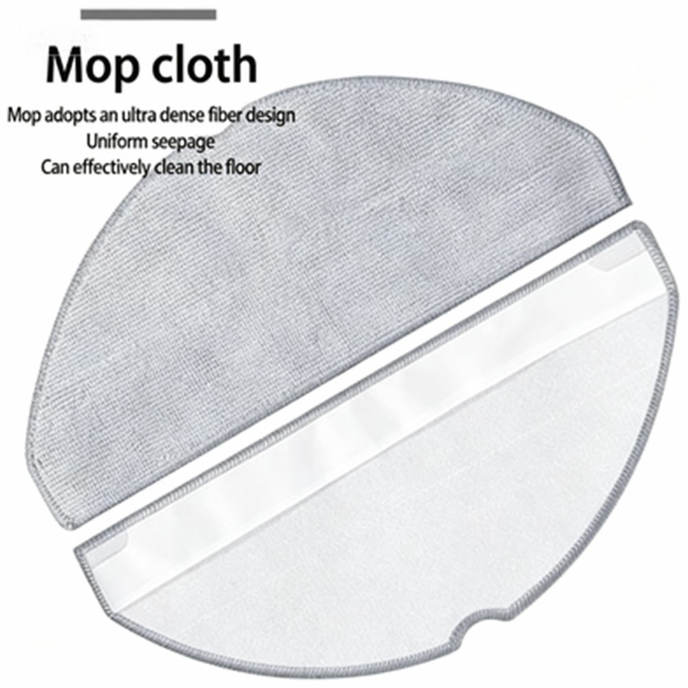 7Pcs / Set For Xiaomi Robot Vacuum S20 (D106) Main Brush Side Brush HEPA Filter Mop Cloth — product view 3