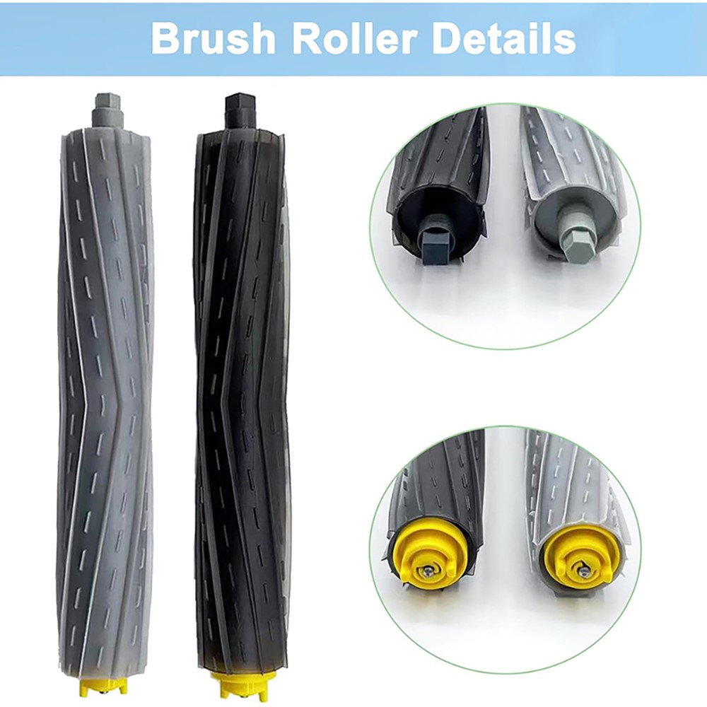 JUNSUNMAY 11Pcs Roller Brush Side Brush Filter Set for iRobot Roomba 860 / 870 / 880 / 960 / 980 Replacement Parts Kit — product view 2