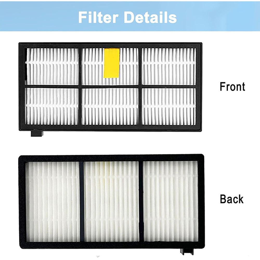 JUNSUNMAY 11Pcs Roller Brush Side Brush Filter Set for iRobot Roomba 860 / 870 / 880 / 960 / 980 Replacement Parts Kit — product view 3