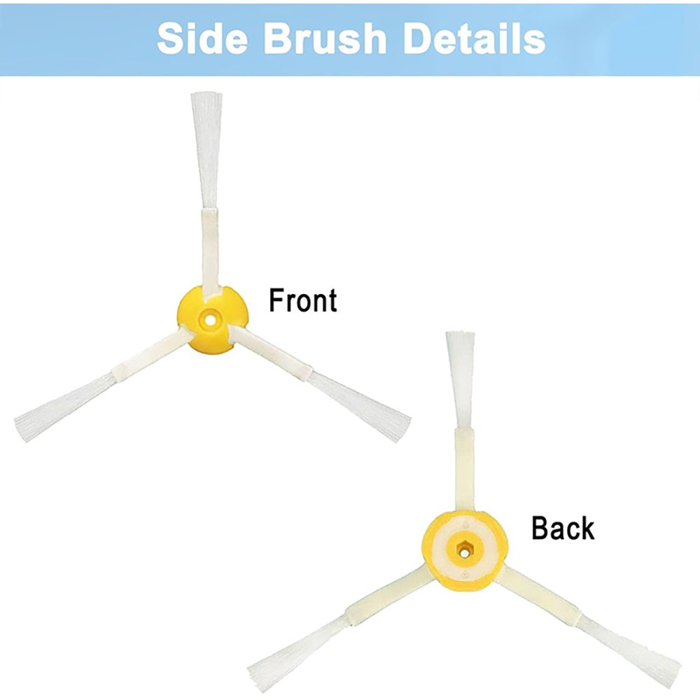 JUNSUNMAY 11Pcs Roller Brush Side Brush Filter Set for iRobot Roomba 860 / 870 / 880 / 960 / 980 Replacement Parts Kit — product view 4