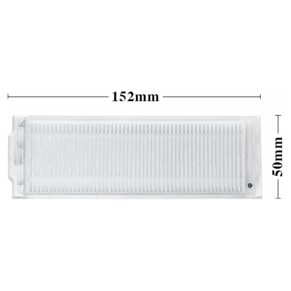 5Pcs Replacement Part Kit for Xiaomi Mijia Robot Vacuum Mop 2S / Mop P / Mop Pro / XMSTJQR2S / STYTJ02YM Main Brush Side Brush HEPA Filter Set — product view 11