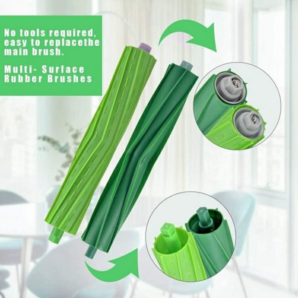 14Pcs For iRobot Roomba S9 / S9+ Replacement Kit Main Brush Side Brush Dust Bags Filter Set — product view 2