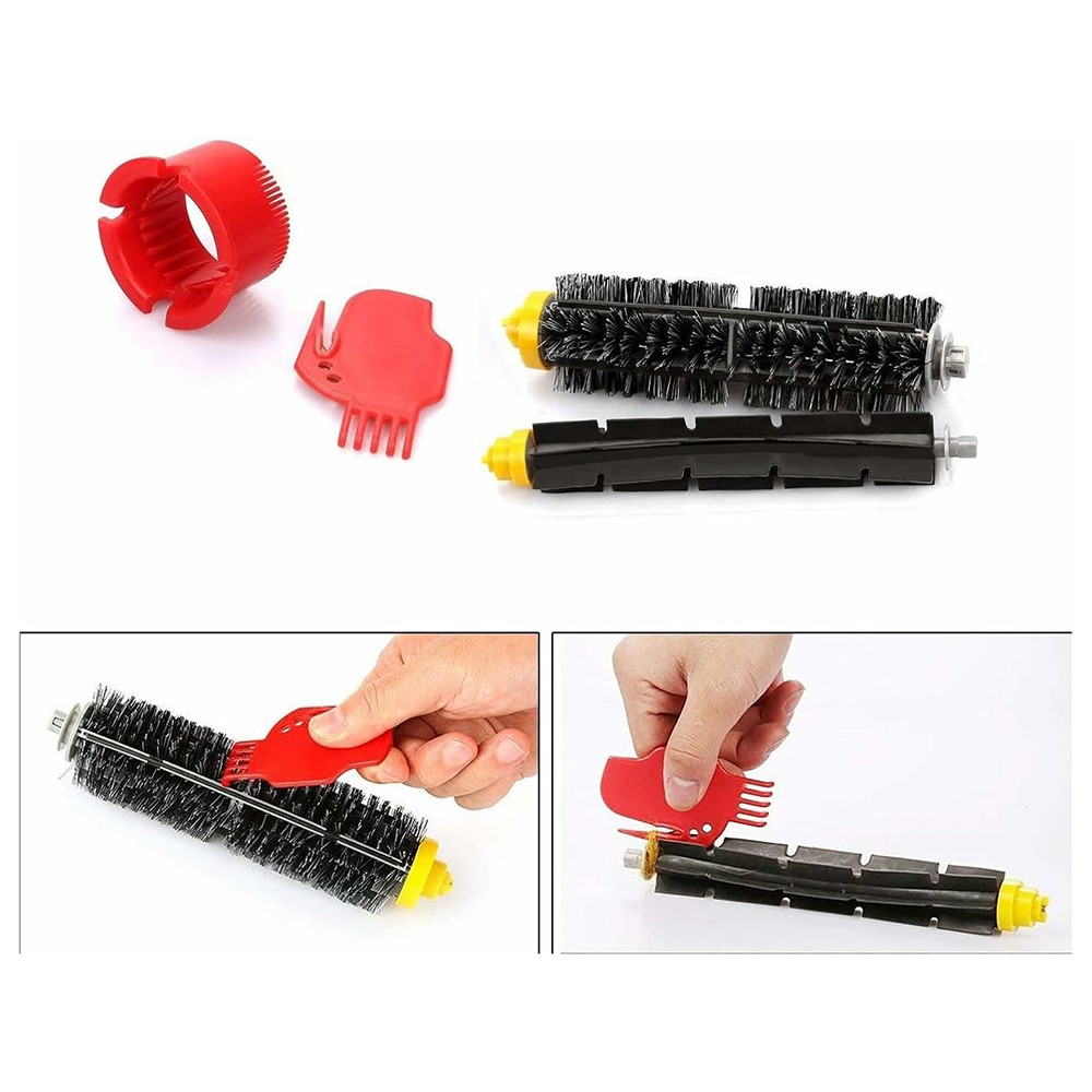 13Pcs Replacement Parts Kit for iRobot Roomba 610 / 620 / 630 / 650 / 660 Main Brush Side Brush Filter and Cleaning Brush Set — product view 6