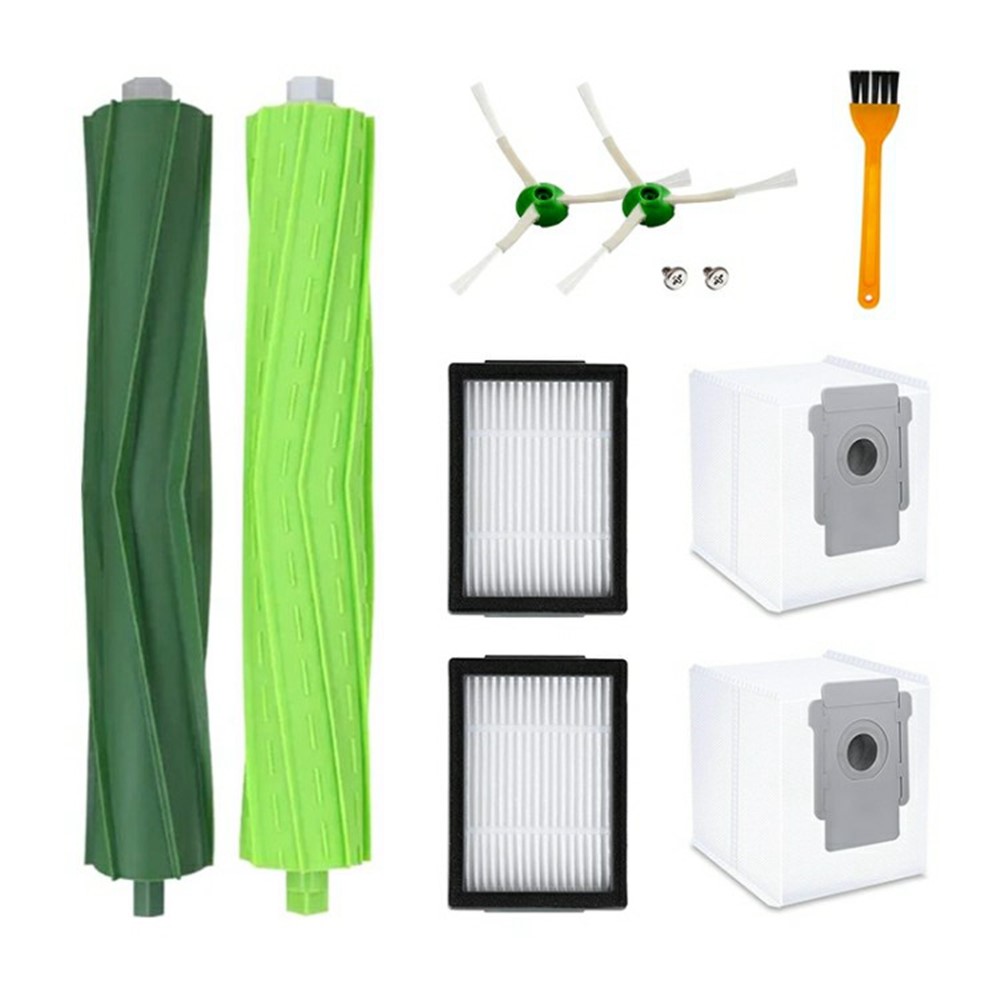 9Pcs Replacement Parts Set for iRobot Roomba i3 / i4 / i6 / i7 / E5 / E6 with Dust Bag Main Brush Side Brush Filter — product view 1