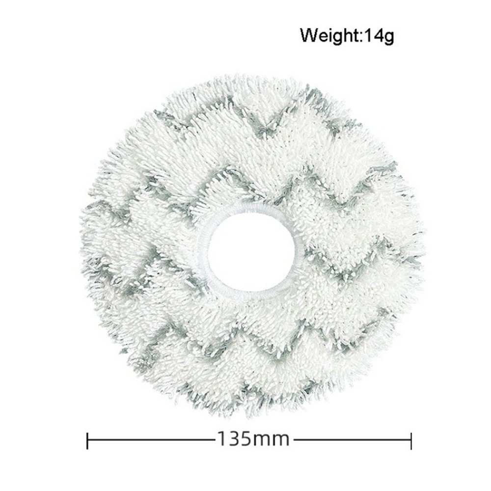 17Pcs / Set For Ecovacs DEEBOT X1 ONMI / X1 TURBO Main Brush Side Brush Filter Dust Bag Mop Cloth Vacuum Cleaner Accessories — product view 10