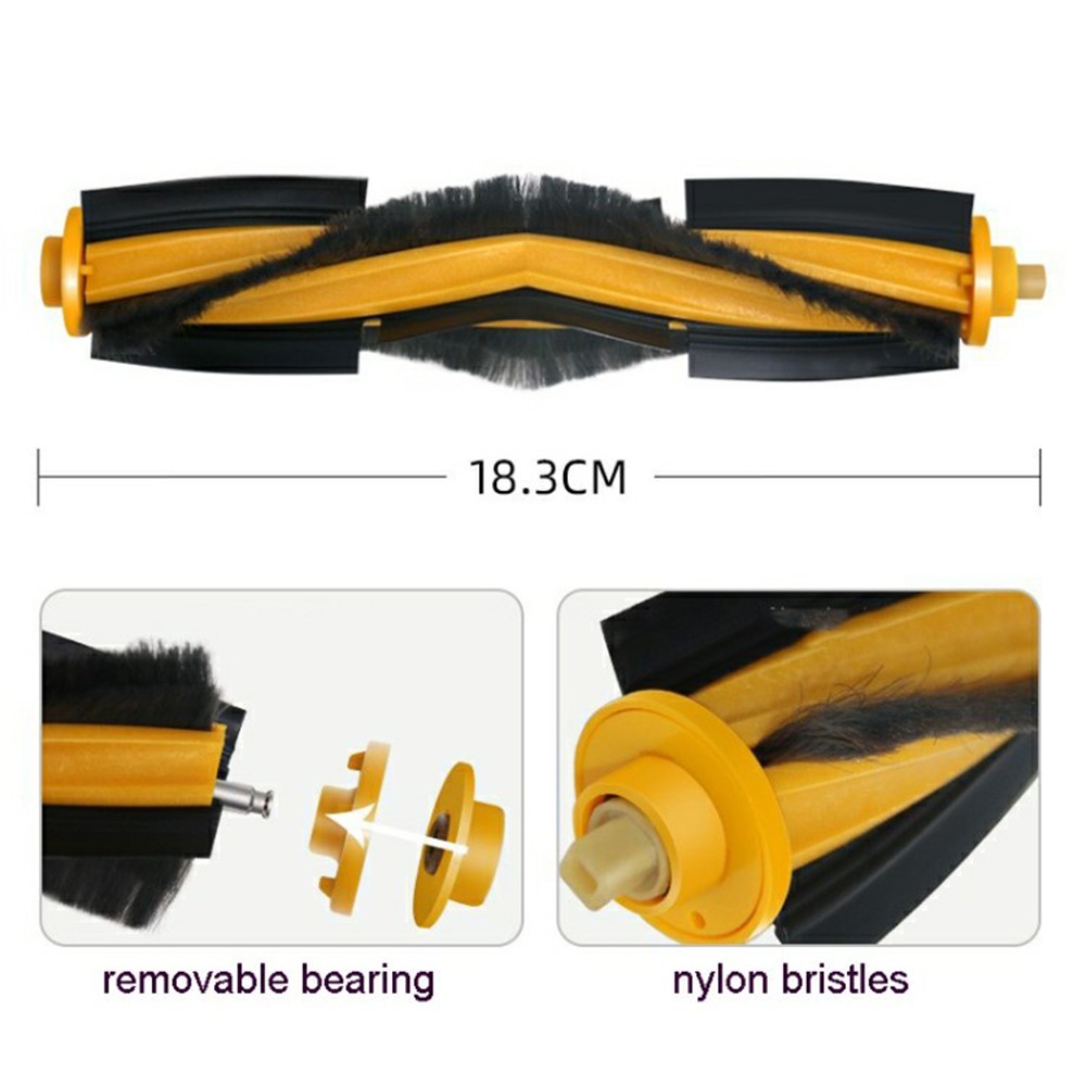 13Pcs Replacement Kit for Ecovacs DEEBOT OZMO 920 / 950 / T5 / T8 / T9 / N7 / N8 Main Brush Side Brush Mop Cloth Filter Set — product view 8