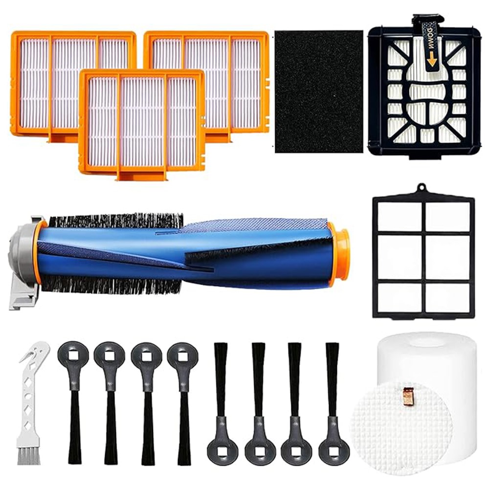 Replacement Parts for Shark AI AV2501S AV2501AE RV2502AE RV2520AOUS AV2510AOUS AV2511AE RV2610WA AV2610WA Main Brush / Filter / Side Brush — product view 1