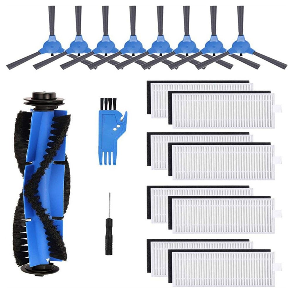 For Eufy Robovac 11S 15C 30C 35C 19Pcs / Set Sweeping Robot Filter Side Brushes Main Brush Accessories — product view 1