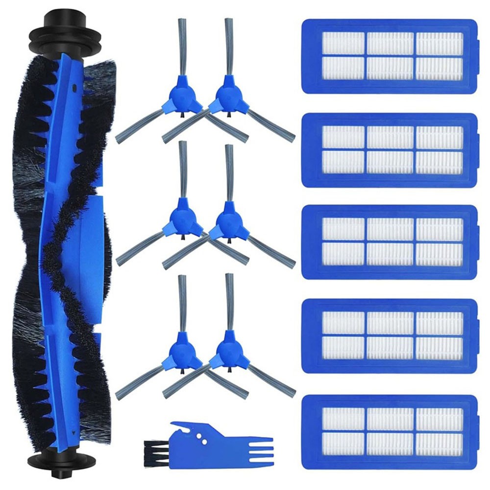 13Pcs / Set For Eufy RoboVac 15C Max / G32 Pro / 11S Max / G30 / 30C Max / G20 Hybrid Main Brush + 6 Side Brush + 5 Filter + Cleaning Tool — product view 1