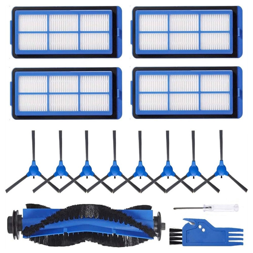 1 Set Brush Kit for Eufy Robovac 15C Max / G32 Pro / 11S Max / G30 / 30C Max / G20 Hybrid Robot Vacuum Cleaner — product view 1